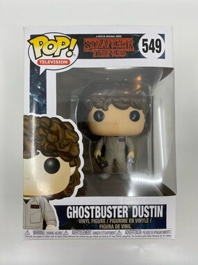 Funko Pop Stranger Things Ghostbuster Dustin #549
